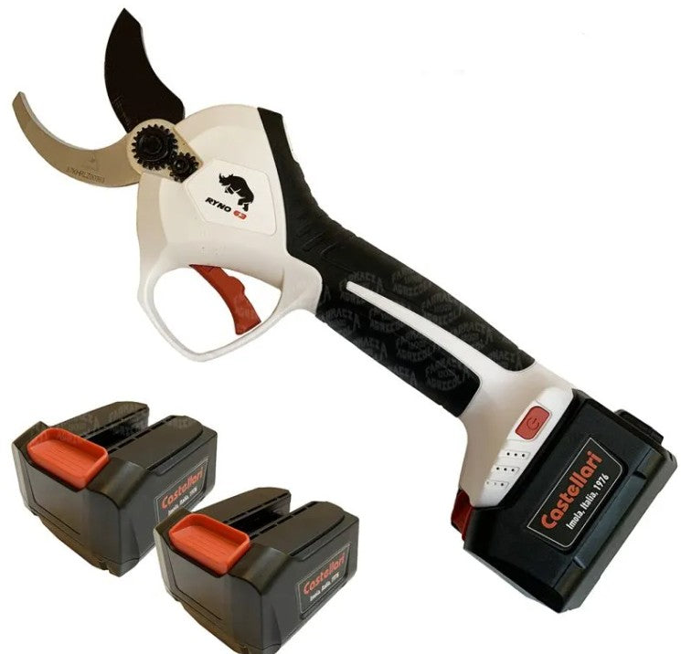 FORBICE A BATTERIA RYNO 63 TAGLIO 37 MM CASTELLARI 2 BATTERIE