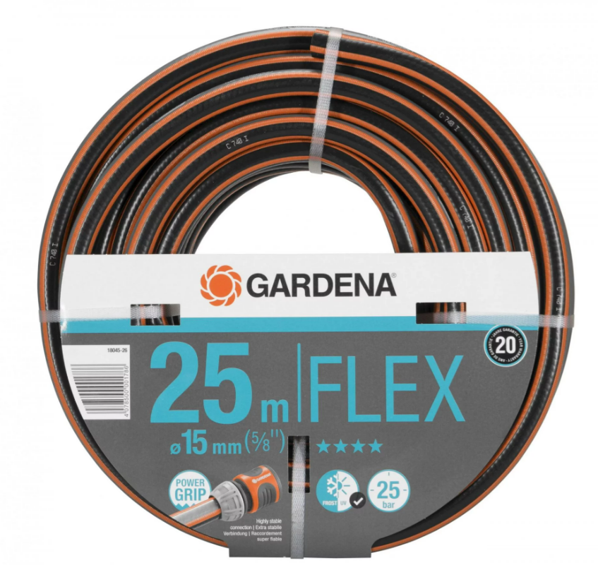 TUBO ANTIGELO COMFORT FLEX OGS DIAM 15 MM(5/8) METRI 25 GARDENA