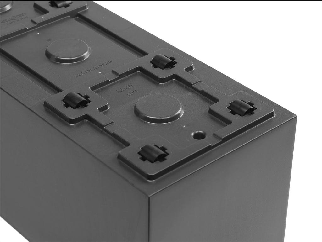 CASSETTA KEBE GREENER CM.100 CON RISERVA ACQUA E RUOTE TORTORA