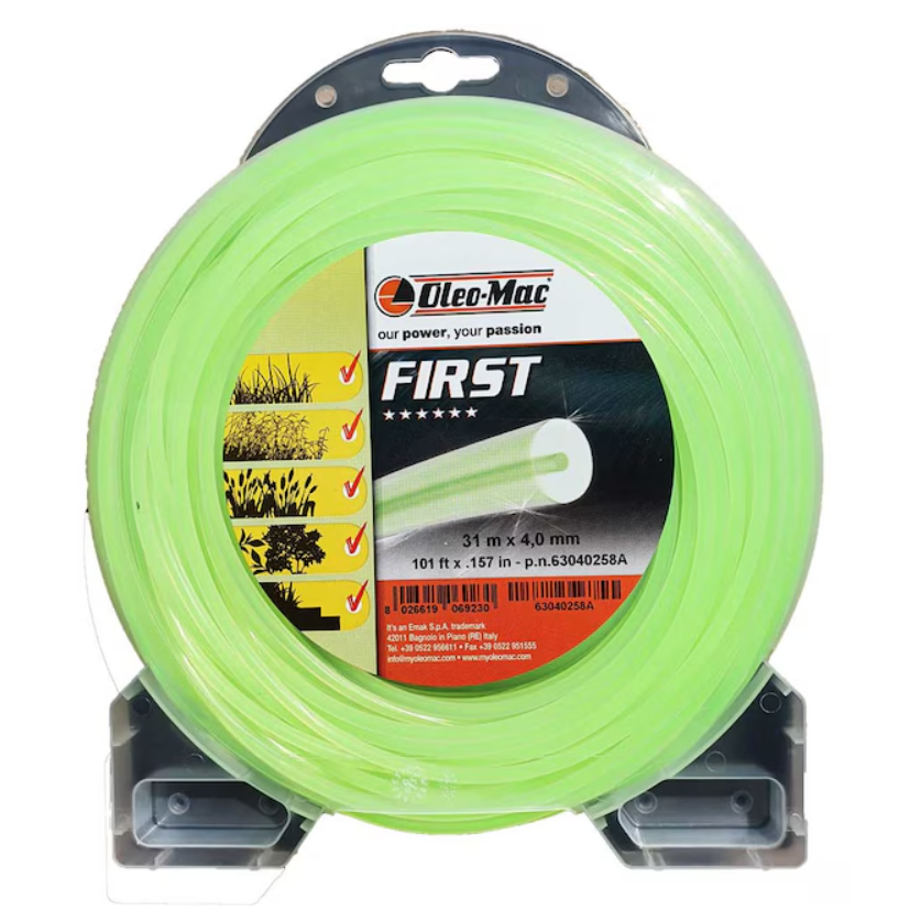FILO TONDO FIRST DIAMETRO 4 DA MT.31 OLEOMAC