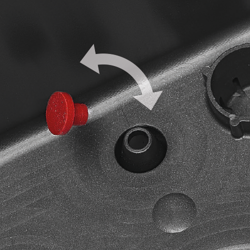 CASSETTA KEBE GREENER CM.100 CON RISEVA ACQUA E RUOTE COLORE BIANCO