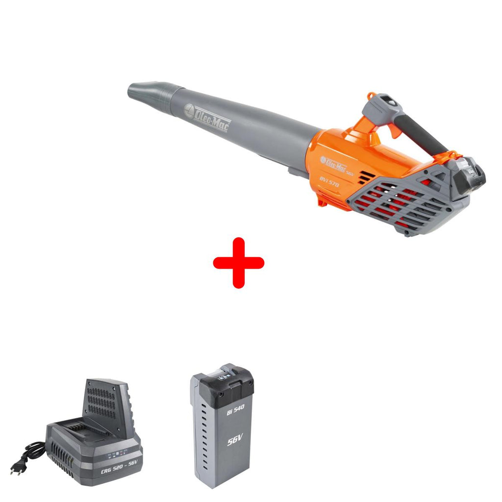 SOFFIATORE BLOWER A BATTERIA OM BVI 570+1 BATT 4AH+CRG 56V OLEOMAC