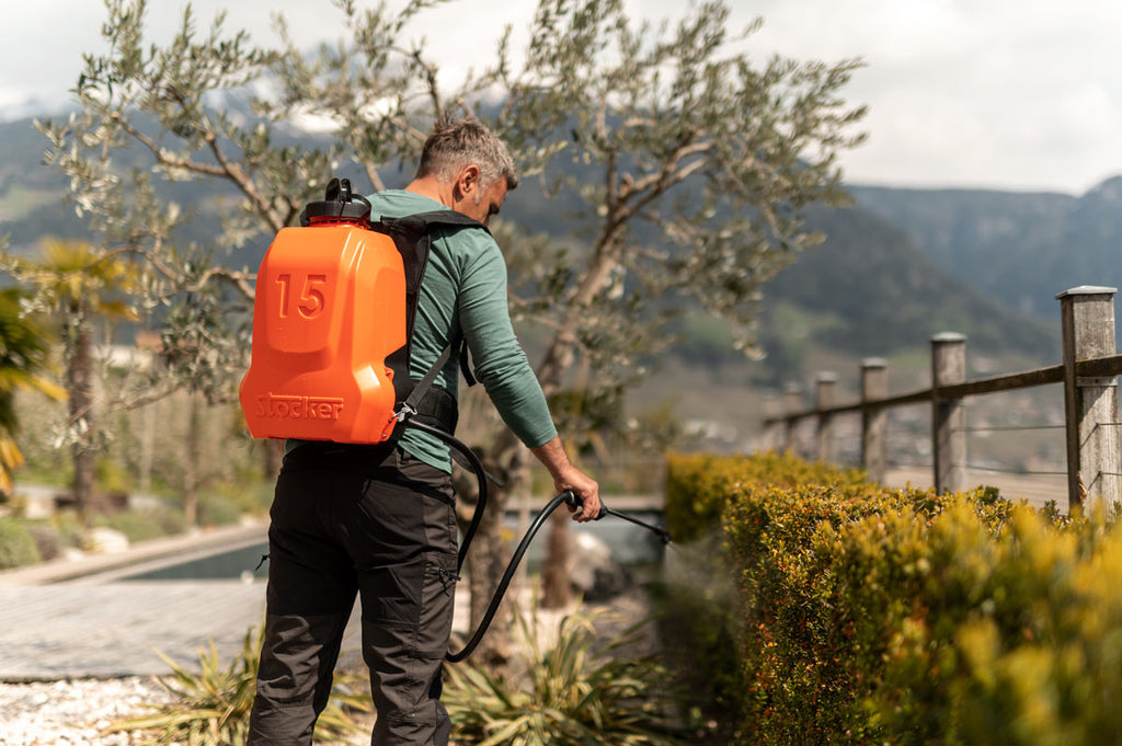 POMPA A ZAINO ELETTRICA NEBLA 15 L LITIO 7 BAR STOCKER