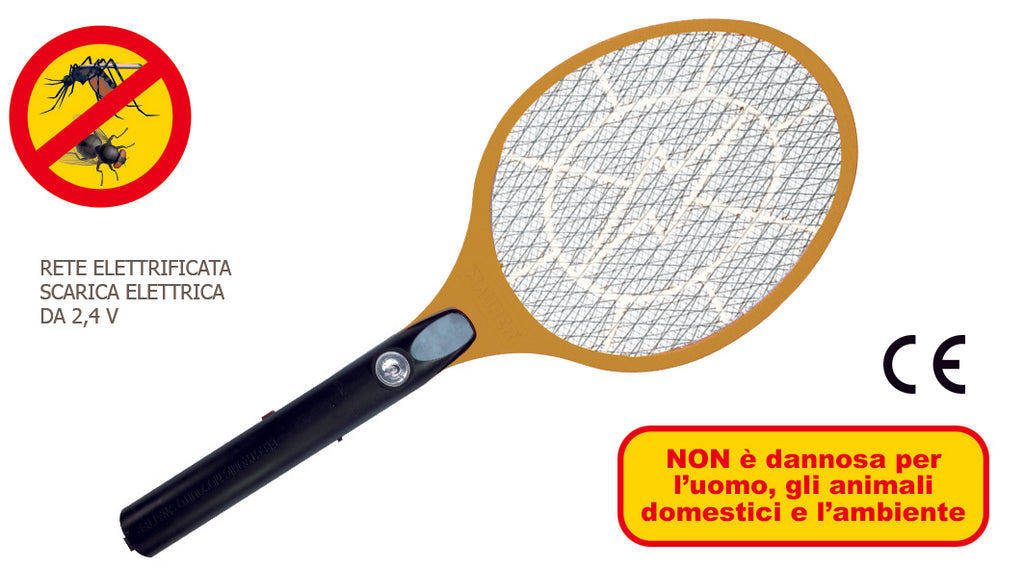 RACCHETTA A BATTERIA PER ZANZARE MAURER