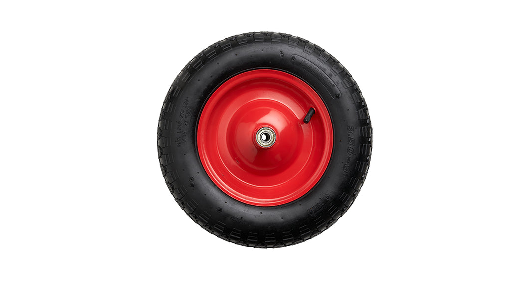 RUOTA PNEUMATICA PER CARRIOLA MAURER 350MM INTERASSE 200MM