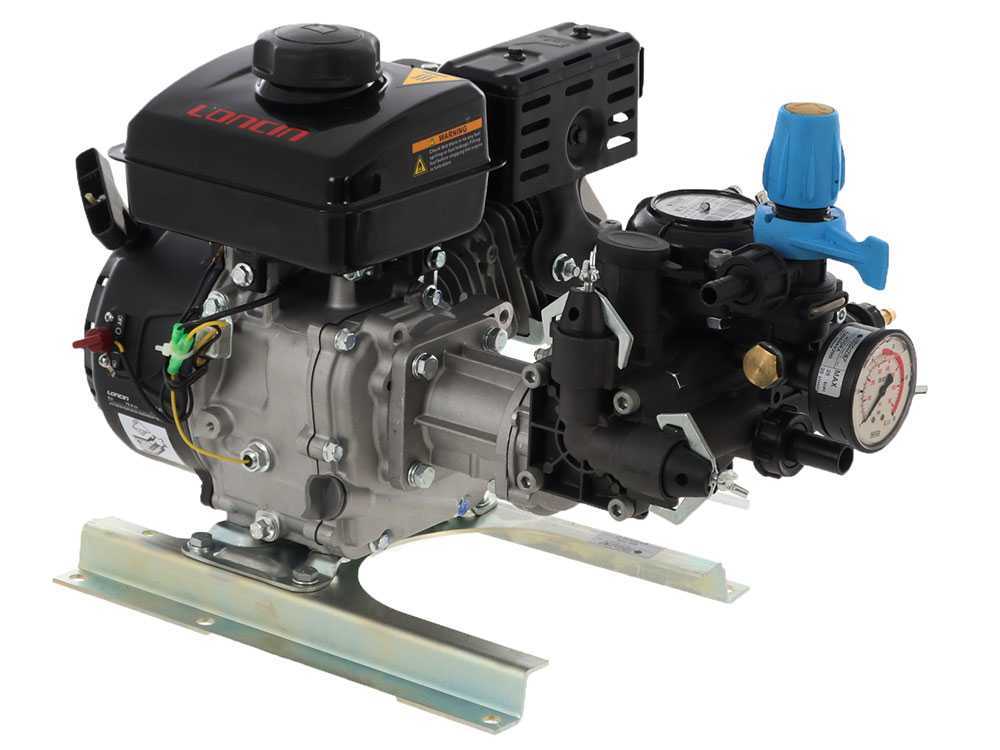 MOTOPOMPA IRRORATRICE A SCOPPIO MC 25 LONCIN LC148F-2 COMET