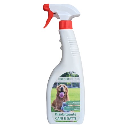 DISABITUANTE CANE E GATTI NATURE DEFENDS 750 ML.