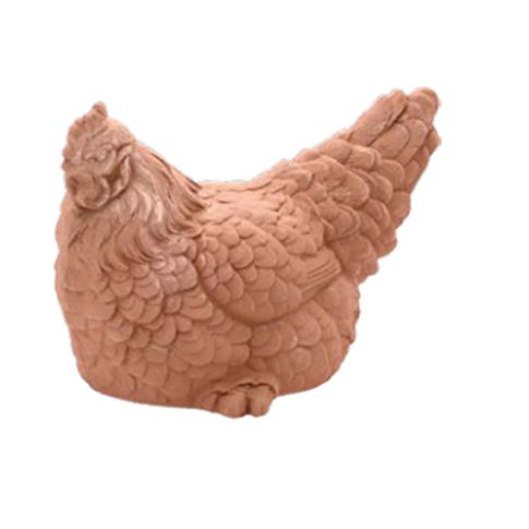 GALLINA GALESTRO CM.20 IN TERRACOTTA ANTICO MESTIERE