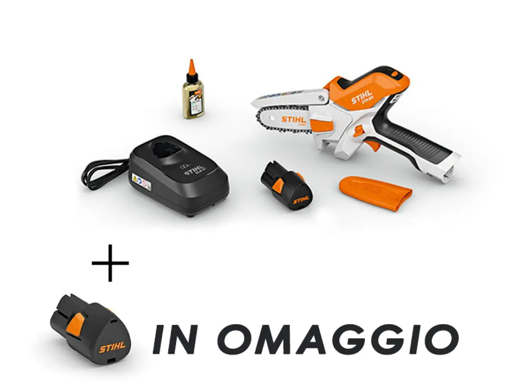 POTATORE A BATTERIA GTA 20.0+BATTERIA AS2+CARICATORE ALS31.0 STIHL