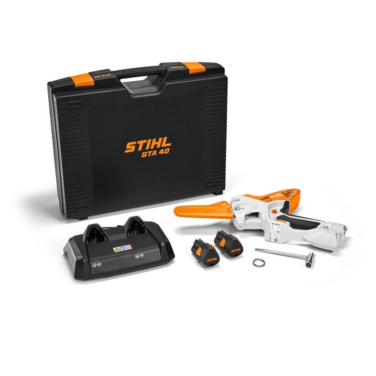 POTATORE A BATTERIA GTA 40.0 SET CON 2 BATTERIE AS2 E AL5-2 STIHL