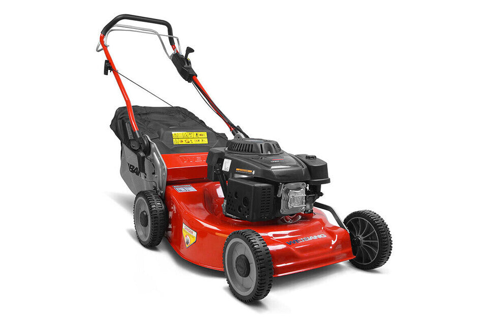 RASAERBA A SCOPPIO WB 537SC 2IN 1 (RACCOLTA+SCARICO POSTERIORE) 53CM SEMOVENTE TRAZIONATO WEIBANG