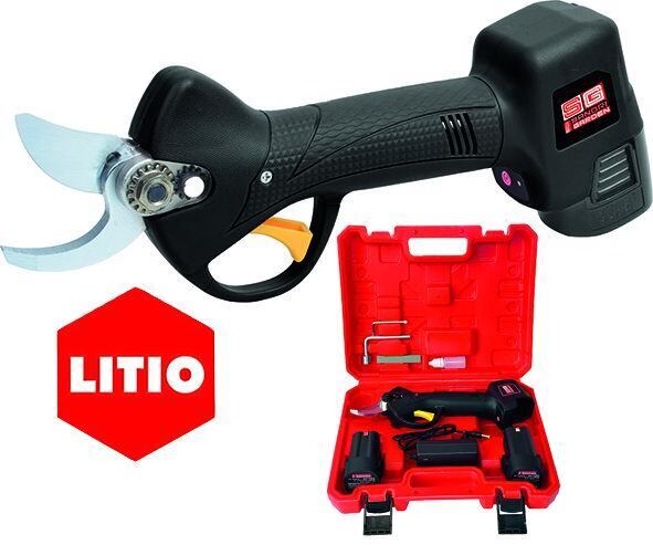 FORBICI POTATURA SANDRI GARDEN SG-FP 32 LI 2 BATTERIE 16.8V 2 AH