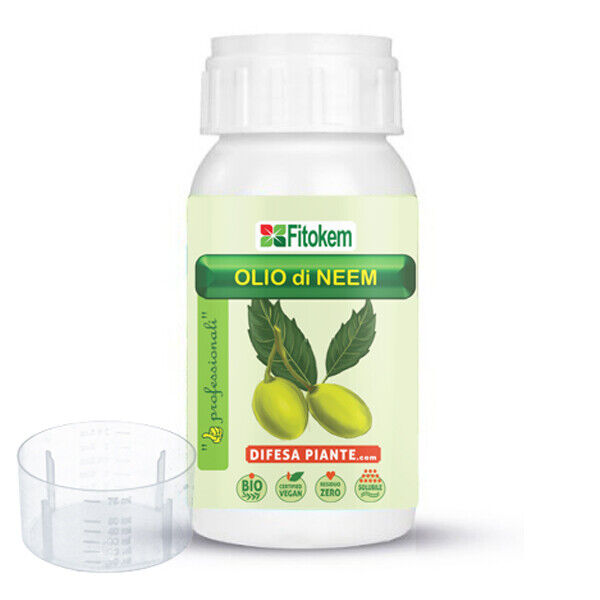 OLIO DI NEEM DA 250 ML. FITOKEM