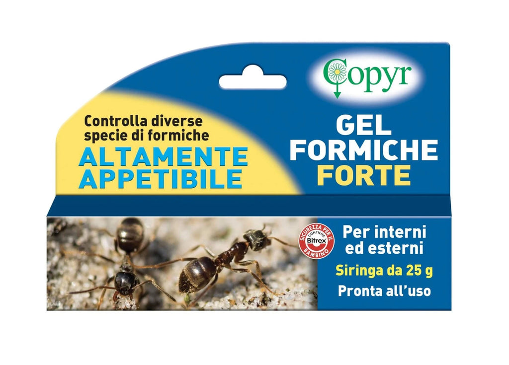 GEL FORMICHE FORTE IN SIRINGA 25GR. COPYR