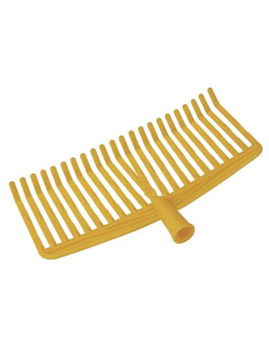 SCOPA PER OLIVE PP GIALLA CM.39 22 DENTI POLIPROPILENE STEA