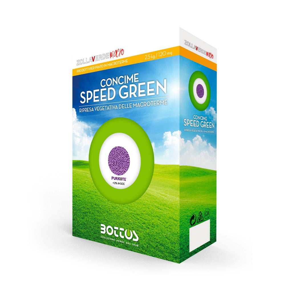 CONCIME ZOLLA VERDE SPEED GREEN 20-5-10 DA KG.2.5 BOTTOS
