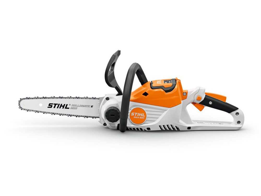 MOTOSEGA A BATTERIA TIPO MSA 60.0 C-B CON AK 20 E AL 101 CM.30 STIHL