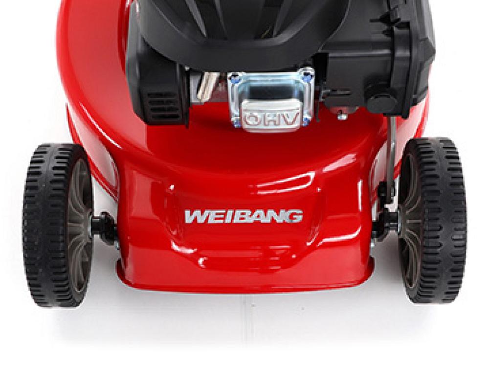 RASAERBA A SCOPPIO WB 537SC  2IN 1 (RACCOLTA+SCARICO POSTERIORE) 53CM SEMOVENTE TRAZIONATO WEIBANG