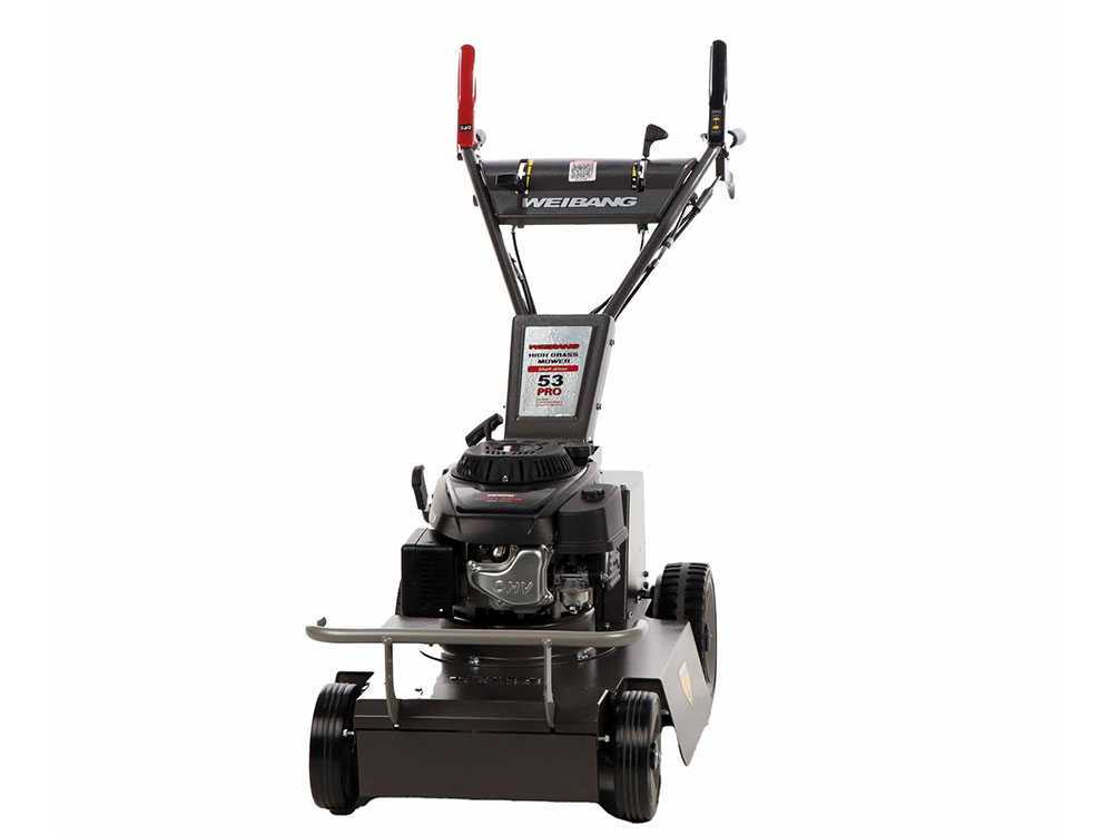 TRINCIAERBA FALCIATRICE DA PRATO A SCOPPIO WEIBANG WBBC537SCV