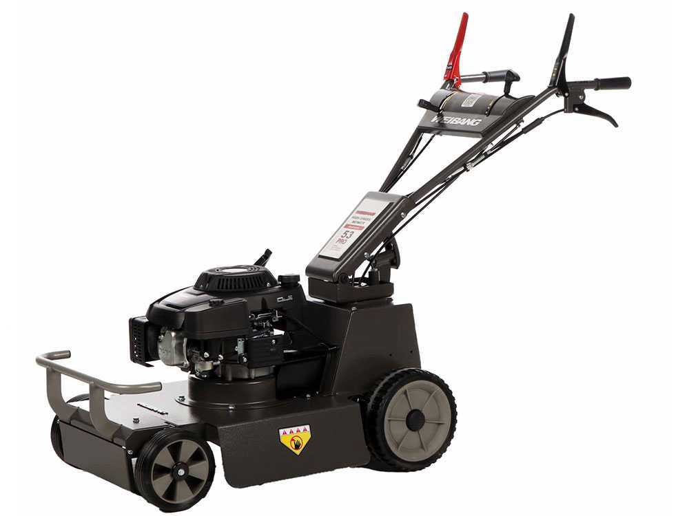 TRINCIAERBA FALCIATRICE DA PRATO A SCOPPIO WEIBANG WBBC537SCV