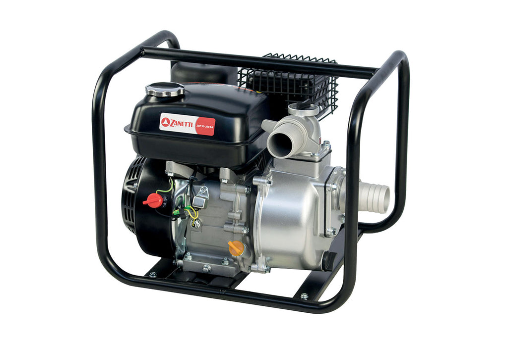 MOTOPOMPA AUTODESCANTE BENZINA C/ZBM200 D.50 BASSA PREVALENZA ZANETT