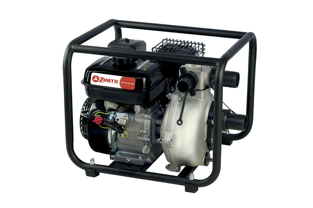 MOTOPOMPA AUTODESCANTE BENZINA C/ZBM210 D.50 ALTA PREVALENZA ZANETTI