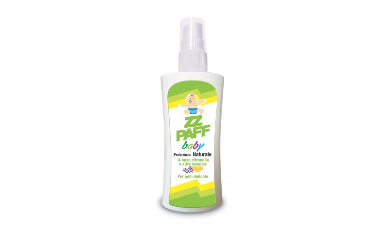 LOZIONE ZZ PAFF BABY 100ML.CON CITRONELLA PELLI DELICATE