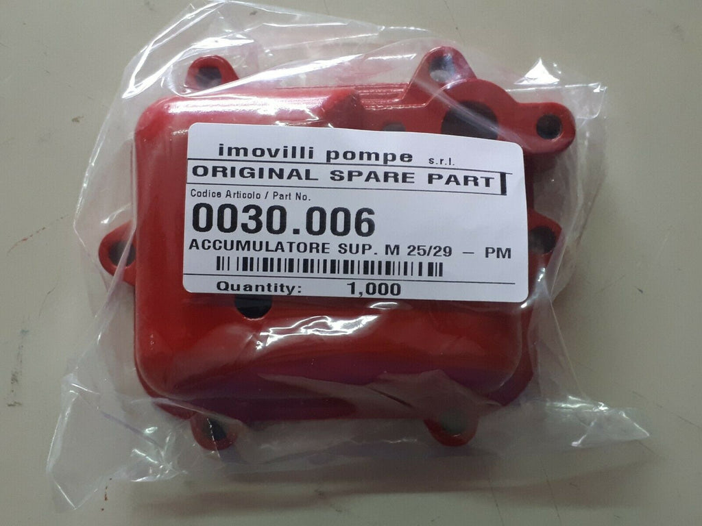 ACCUMULATORE SUPPORTO RICAMBIO PER POMPA M25/29 IMOVILLI