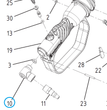 Raccordo girevole per motocompressore Campagnola