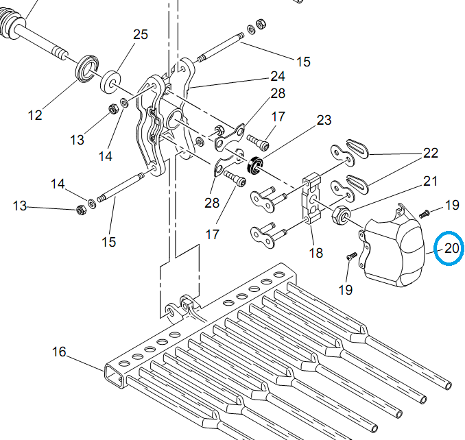 PROTEZIONE OSCILLATORE METAL TOP COLIBRI NERA CAMPAGNOLA