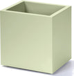VASO KEBE QUADRO GREENER CM.40 CON RISERVA D'ACQUA VERDE RUOTE OASI