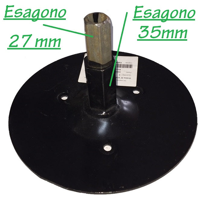 Disco fresa d240 BL100/BL105 ricambio motozappa Benassi