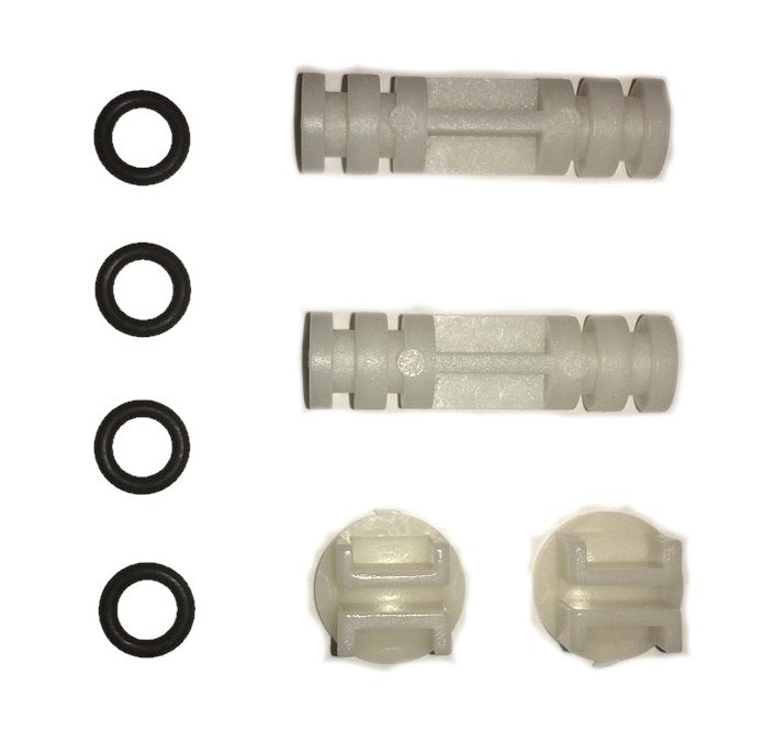 KIT PISTONCINI+PASTIGLIE PER OLISTAR EVOLUZIONE /METAL/DIABLO/TUONO