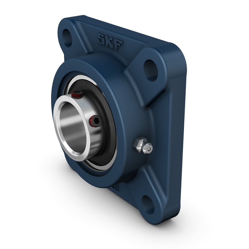 CUSCINETTO A SFERE CON FLANCIA QUADRATA UCF207