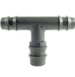 TEE PORTAGOMMA NERA DIAMETRO 16X16X16
