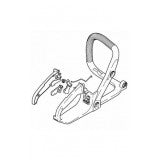 Molla con gancio ricambio per motosega MS661-170-180-181-391 Stihl