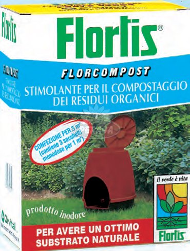 Florcompost stimolante per compostaggio Flortis