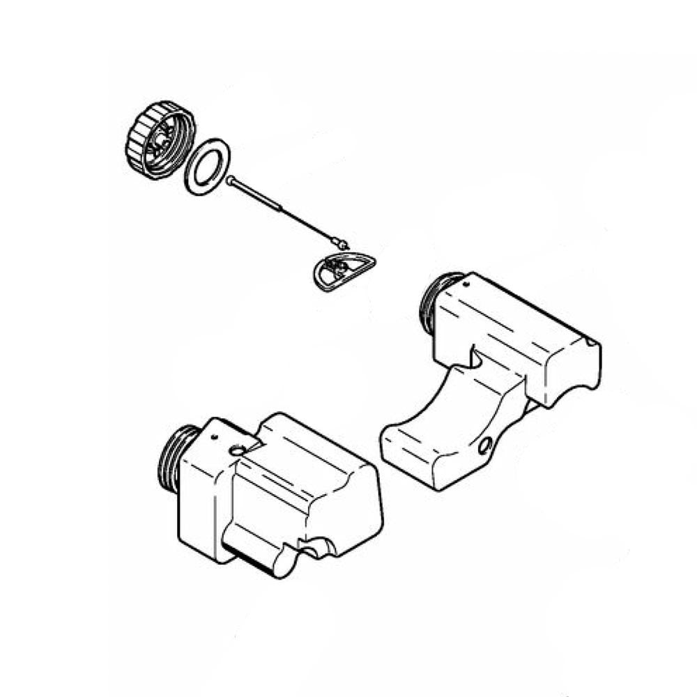 Tappo serbatoio ricambio per motosega MS180-170 Stihl