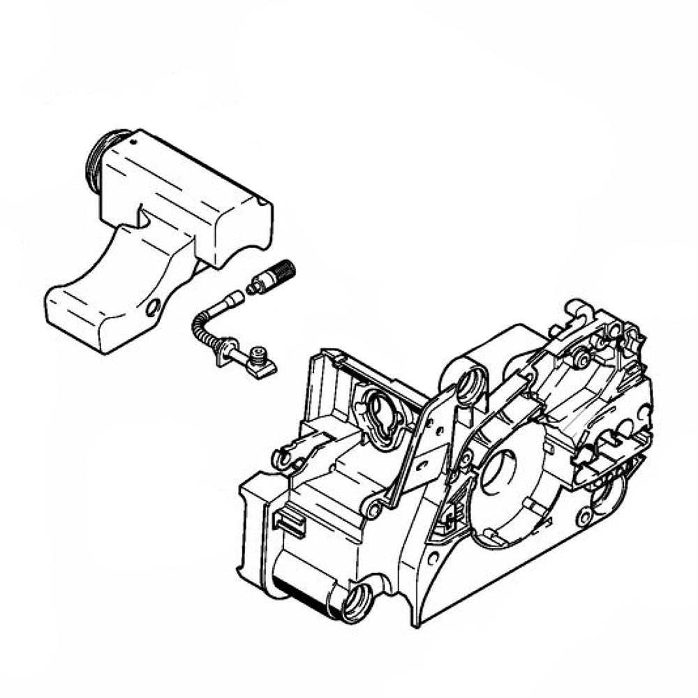 Serbatoio olio ricambio per motosega MS170-180 Stihl