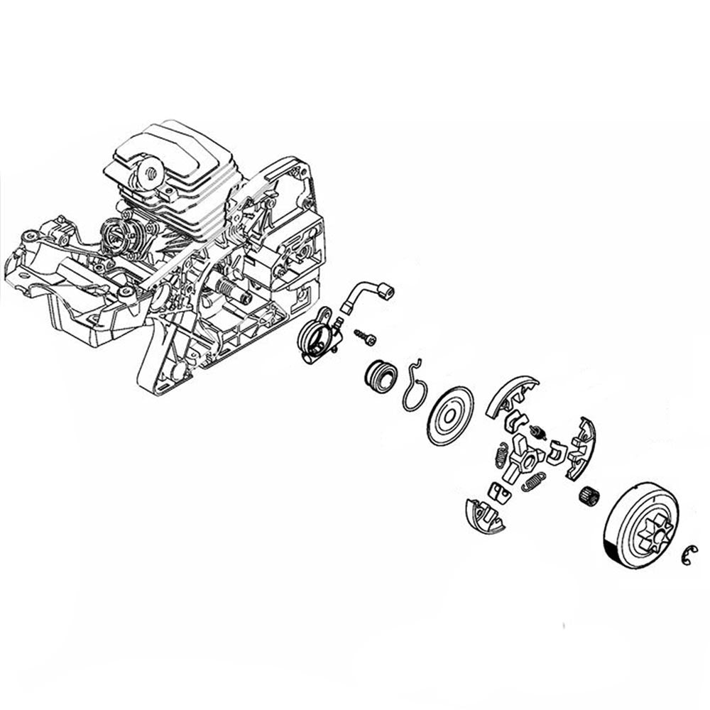 Rocchetto catena 0.325 ricambio per motosega MS231-251 Stihl