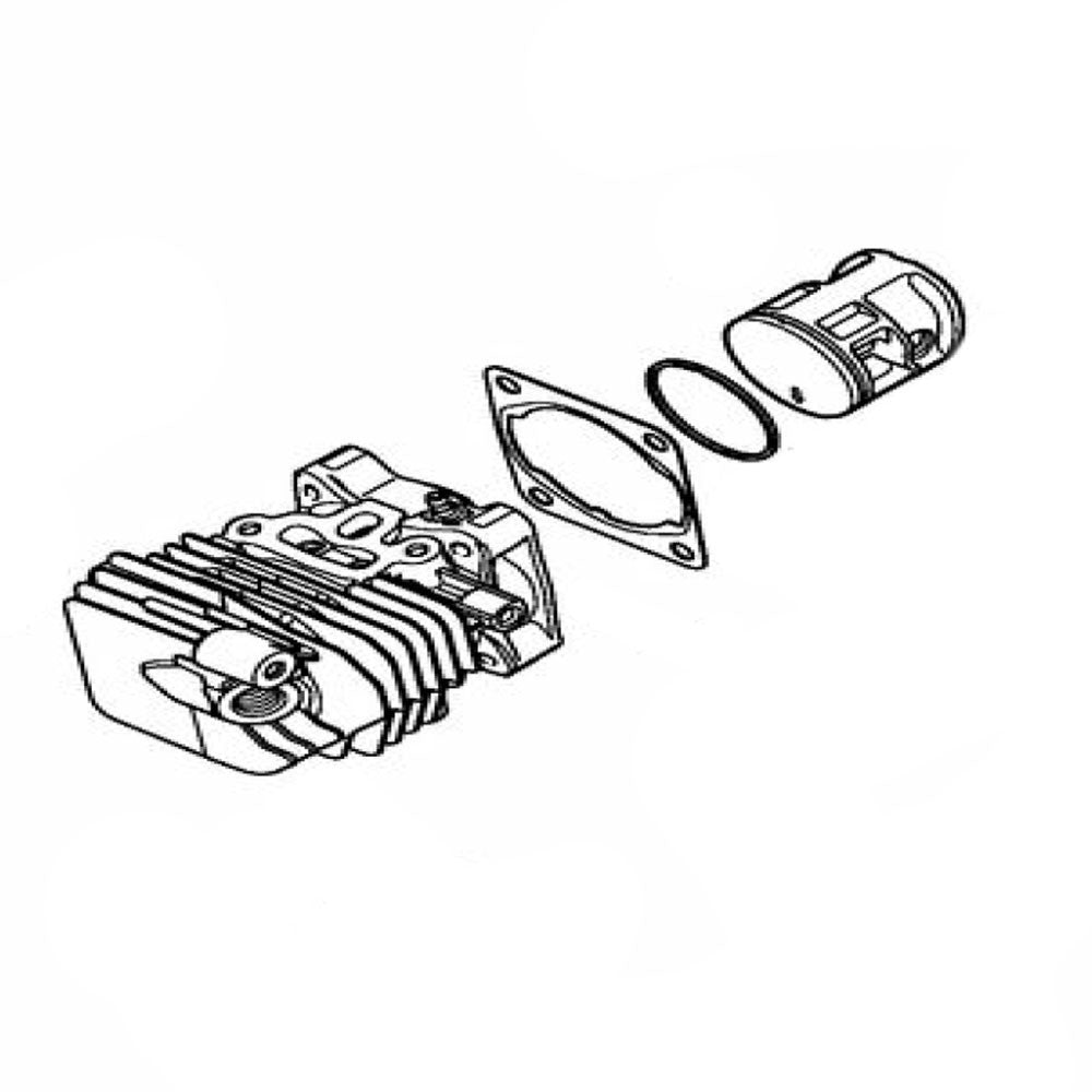 Guarnizione base cilindro ricambio per motosega MS150 Stihl