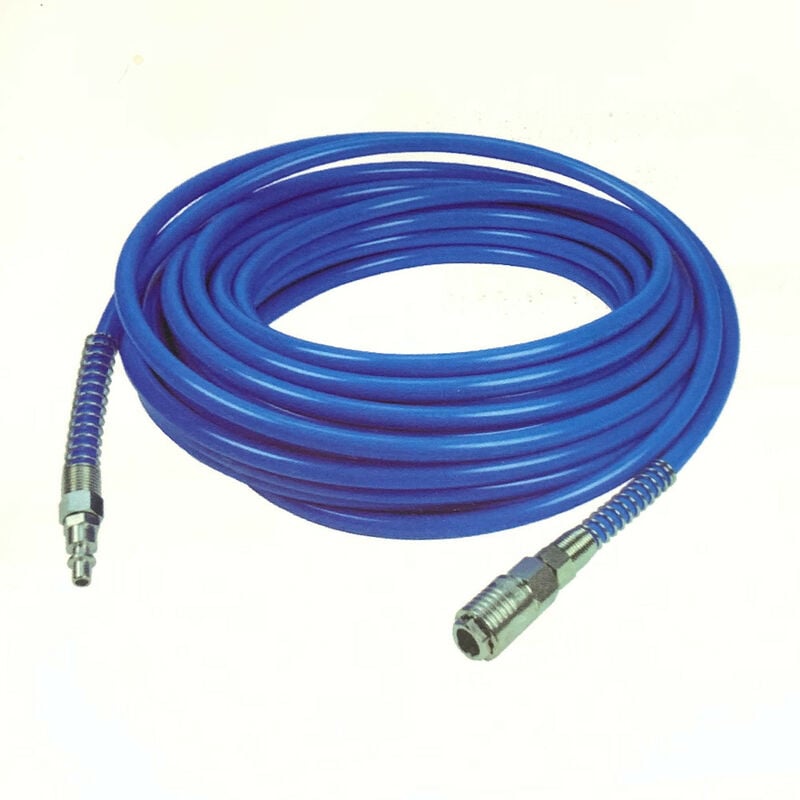 TUBO POLIURETANO DIAMETRO 8X10 DA MT.25 COMPLETO DI RACCORDI