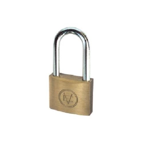 LUCCHETTO EV OTTONE ART.900L MM.50 ARCO LUNGO
