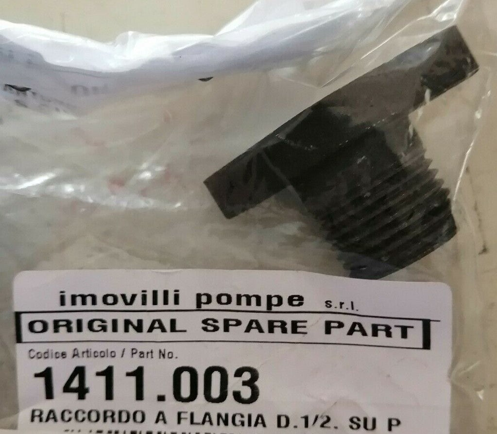 RACCORDO A FLANGIA D 1/2 SU P RICAMBIO POMPE IMOVILLI