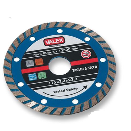 Disco diamantato blu