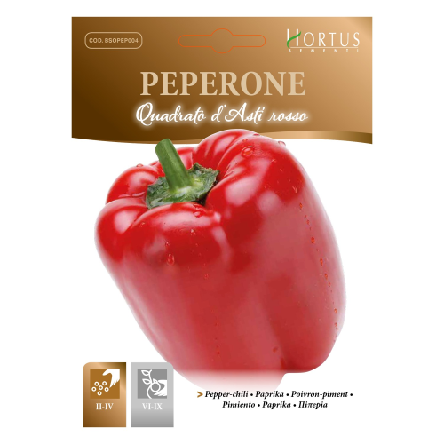 PEPERONE QUADRATO D'ASTI ROSSO