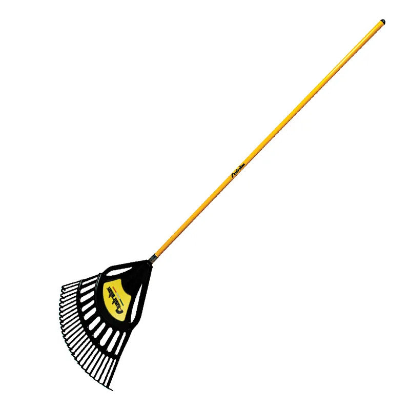 SCOPA PER FOGLIE EXTRA IN POLIPROPILENE CON MANICO FIBRA AUSTRALIAN