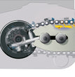 Sistema Ematic per lubrificazione catena