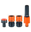SET IRRIGAZIONE KIT MAXI FLOW 3/4 PZ.4(PISTOLA,PRESA,2 RACCOR)CLABER