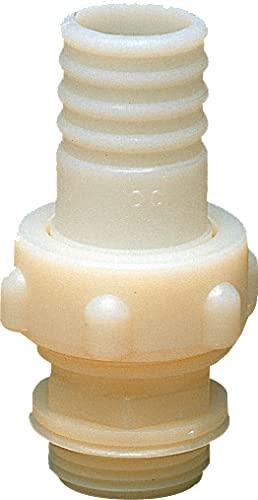 Raccordo nylon tre pezzi maschio 1x30